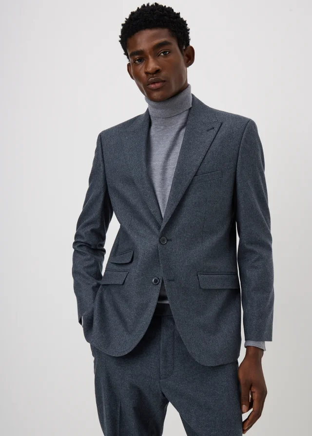 Taylor & Wright Derwent Italian Denim Tailored Fit Suit Jacket
