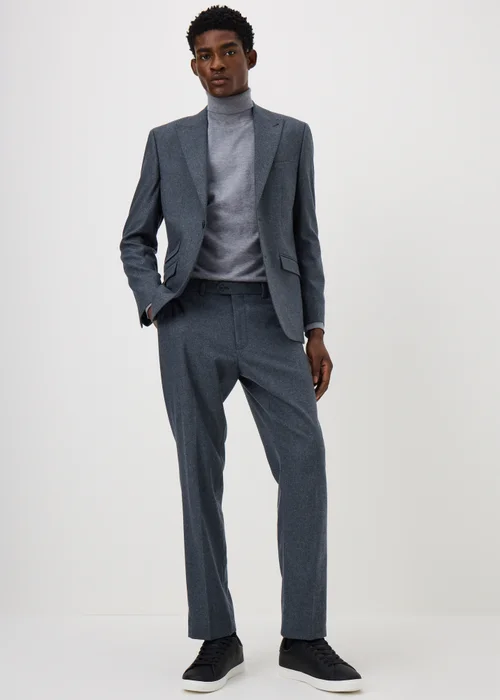 Taylor & Wright Derwent Italian Denim Tailored Fit Suit Jacket - 38 Chest Short Image 4