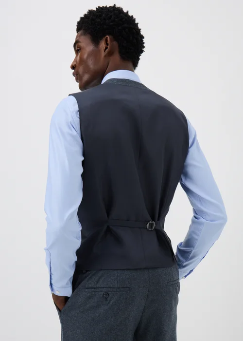 Taylor & Wright Derwent Italian Denim Suit Waistcoat - S Image 2