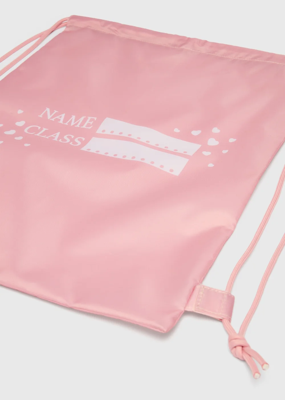 Girls Pink School Pump Bag - One Size Image 2