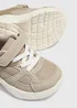 Kids Taupe Mesh Chunky Trainers (Younger 4-12) - 4 Infants Image 2