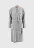 Grey Waffle Dressing Gown - XS Image 1