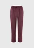 Burgundy Utility Jogging Bottoms - 8 Image 1