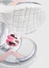 Disney Minnie Mouse Girls White Chunky Trainers (Younger 4-12) - 4 Infants Image 2