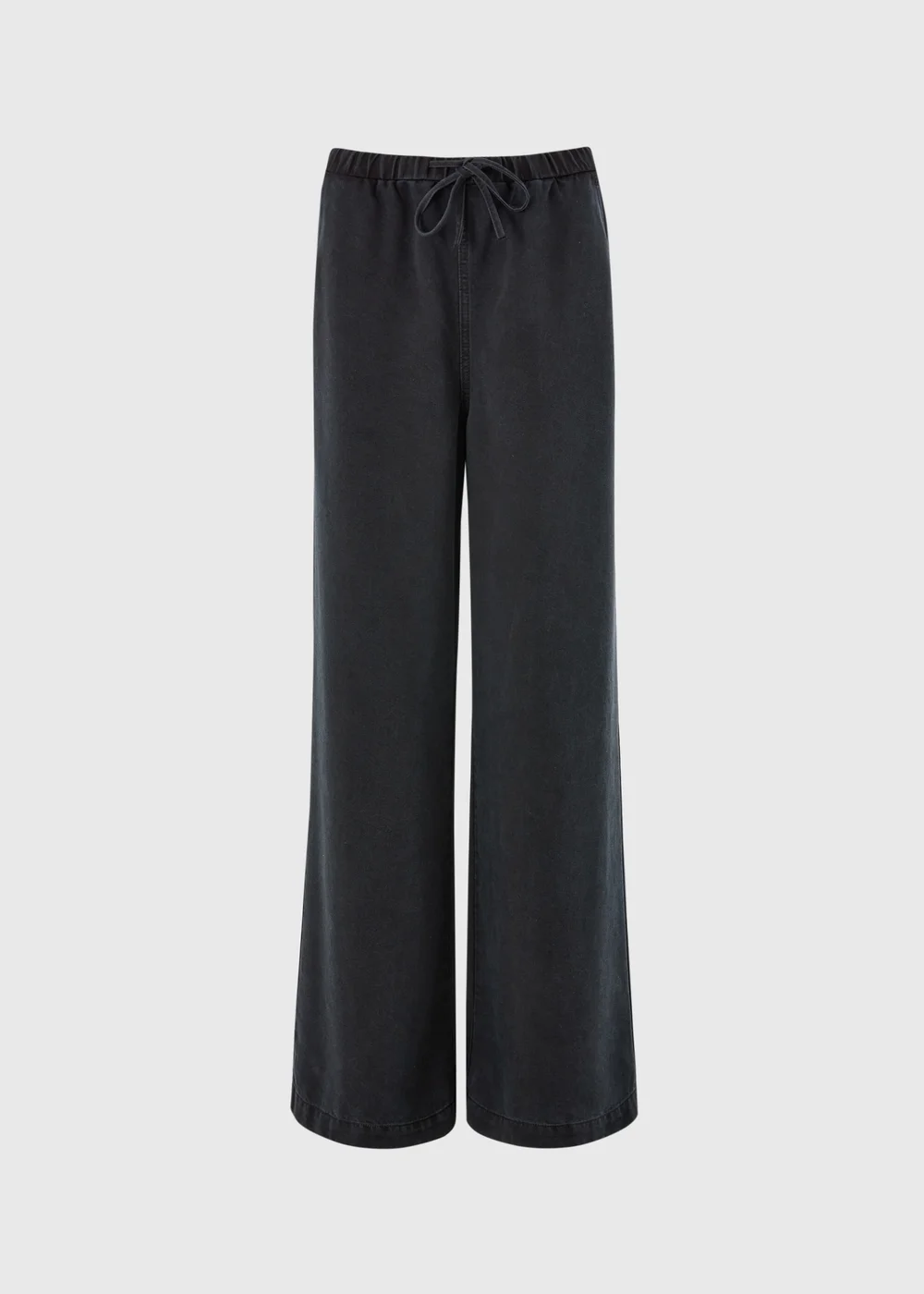 Black Mid Rise Wide Leg Comfort Jeans - 26/L31 Image 5