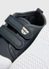 Pre-Walker Boys Navy Faux Leather Trainers (Younger 2-5) - 2 Image 2