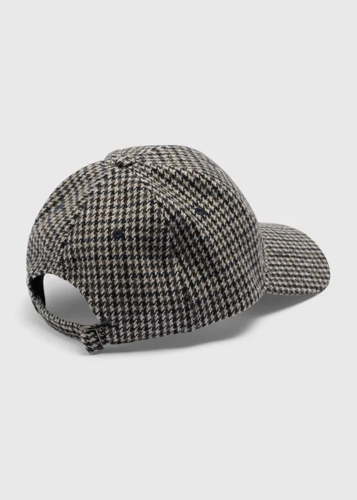 Brown Puppytooth Cap - One Size Image 2