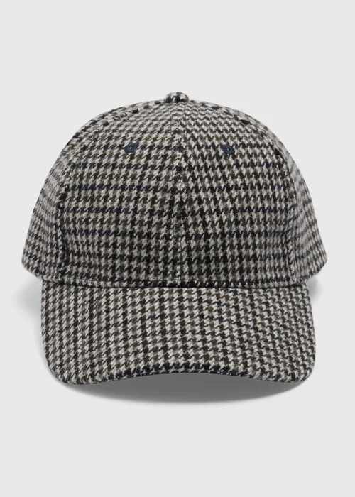 Brown Puppytooth Cap - One Size Image 1