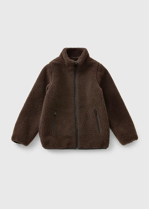 Boys Brown Borg Jacket (7-15 Yrs) - 7 Yrs Image 1
