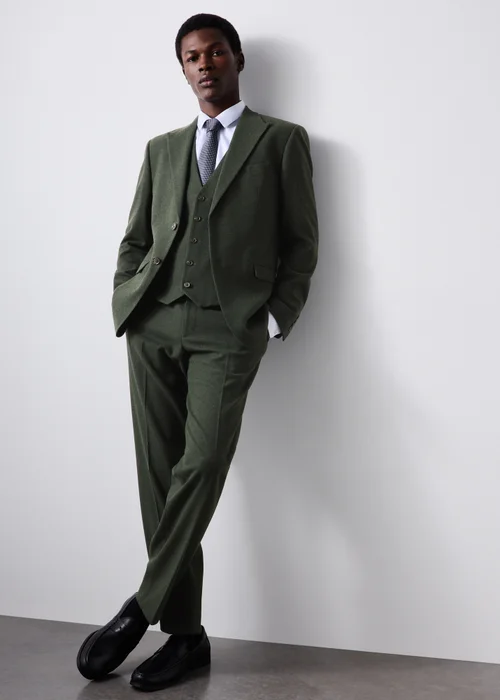 Taylor & Wright Greenwich Tailored Fit Suit Jacket - 34 Chest Short Image 2