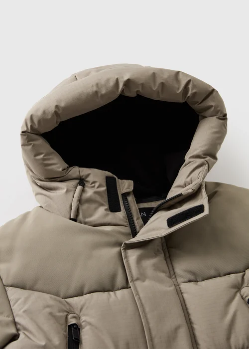 Boys Stone Parka Coat (7-15 Yrs) - 7 Yrs Image 2