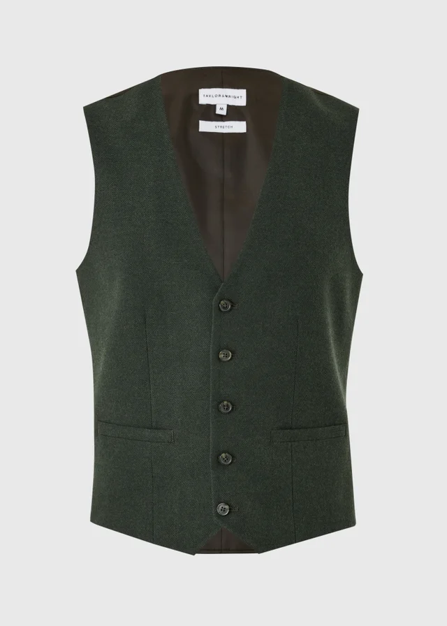 Taylor & Wright Green Greenwich Waistcoat
