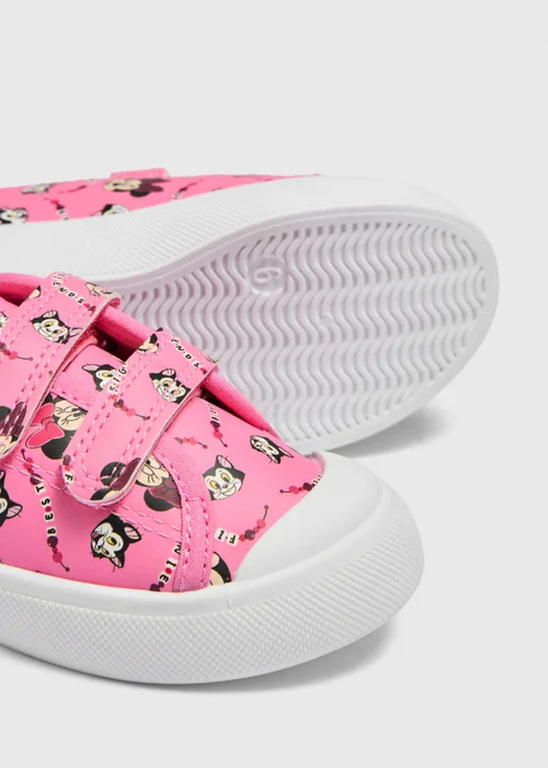 Disney Minnie Mouse Girls Trainers (Younger 4-12) - 4 Infants Image 2