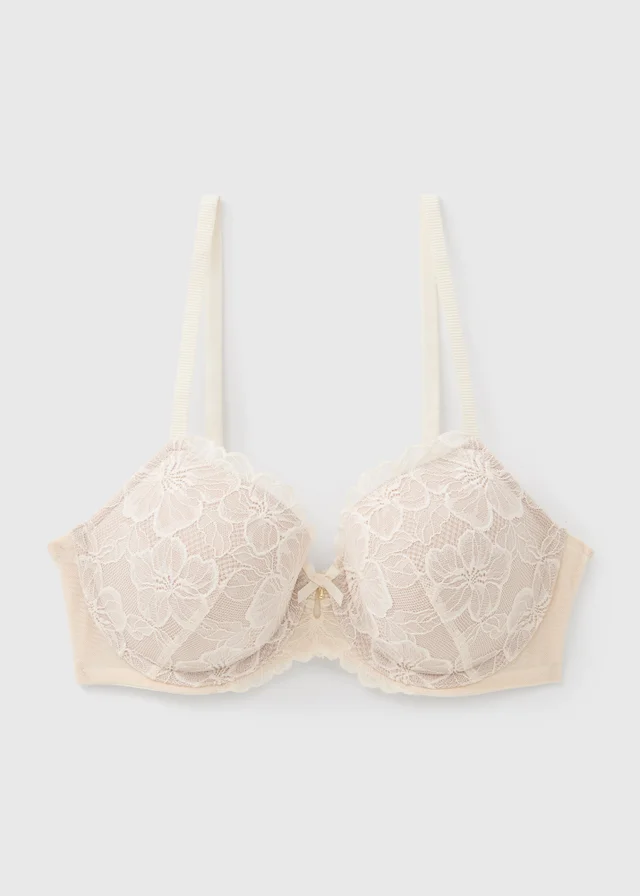 Cream Lace Co Ord Bra