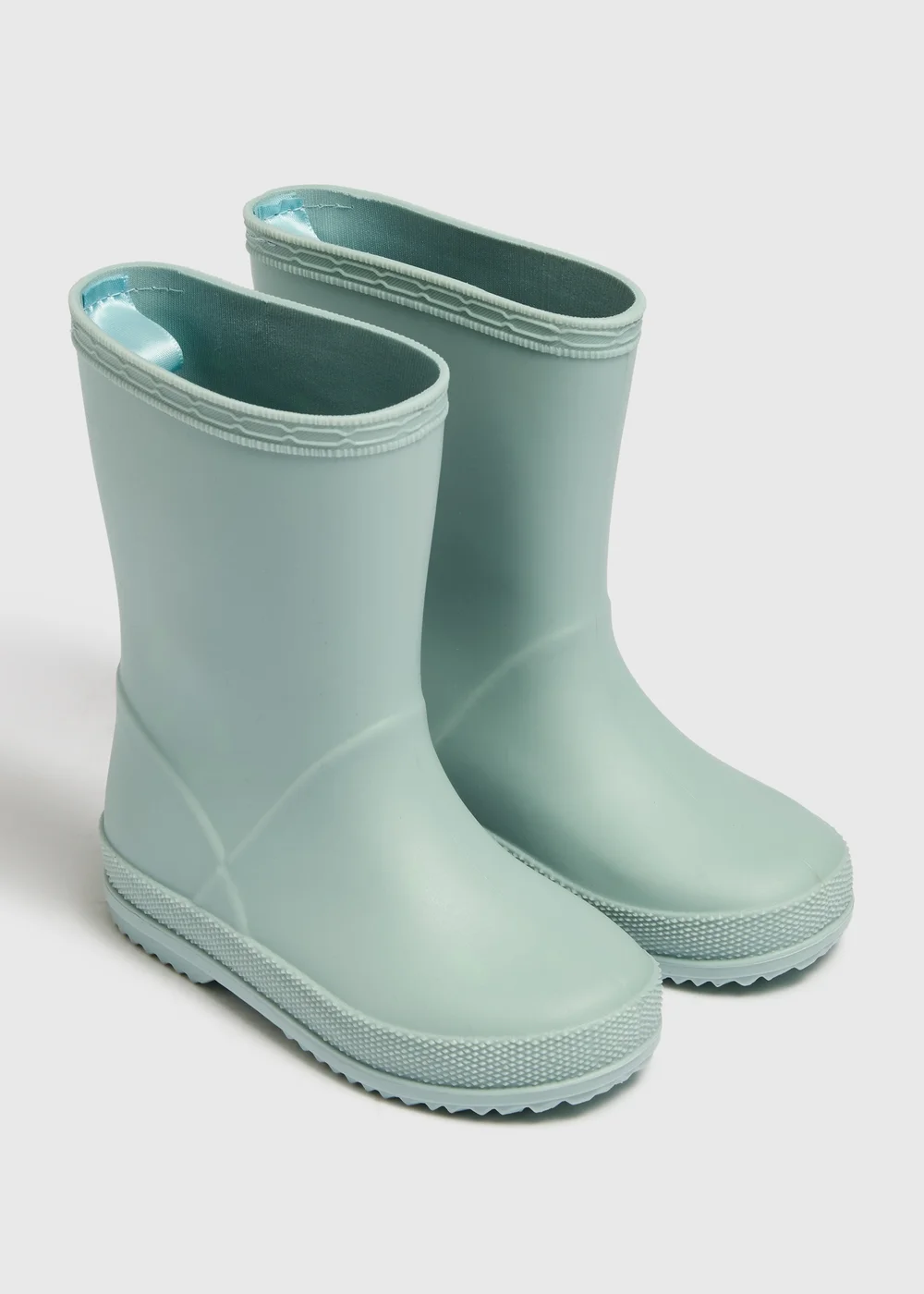 Kids Sage PVC Wellies (Younger 4-12) - 4 Infants Image 1