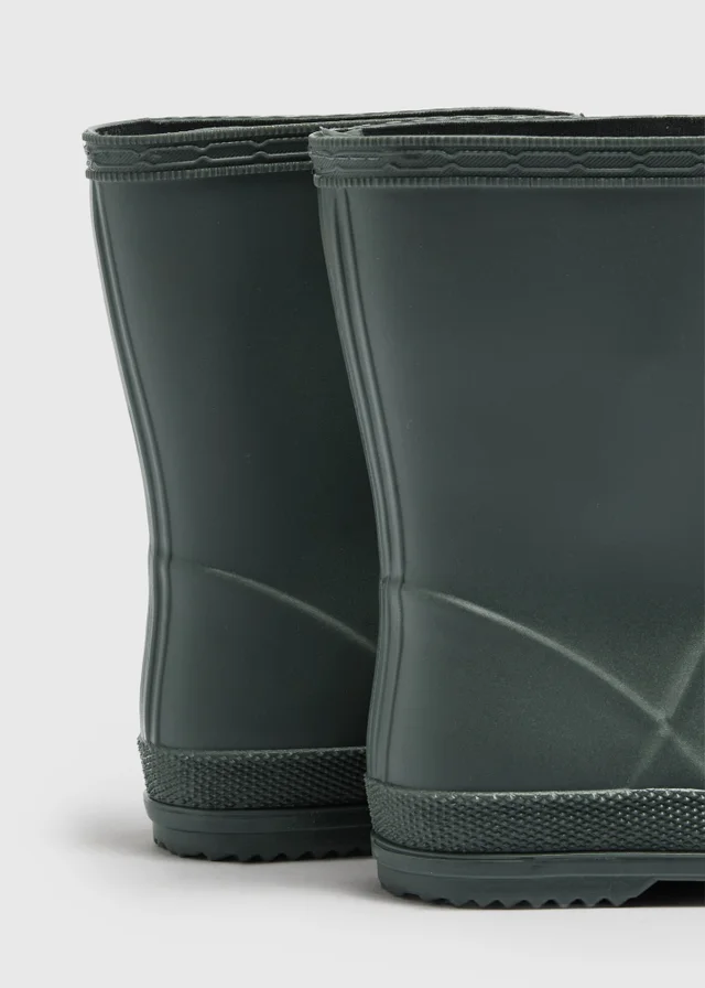 Kids Khaki Wellies (Younger 4-12)