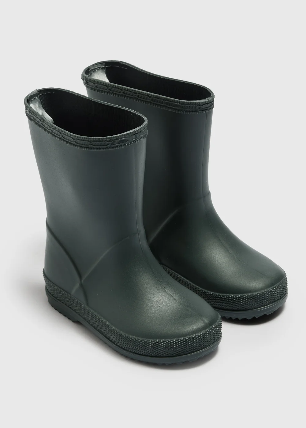 Kids Khaki Wellies (Younger 4-12) - 4 Infants Image 1