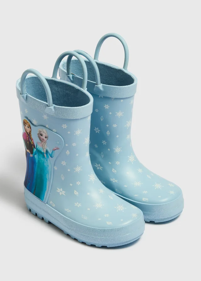 Disney Frozen Girls Blue Wellies (Younger 4-12)