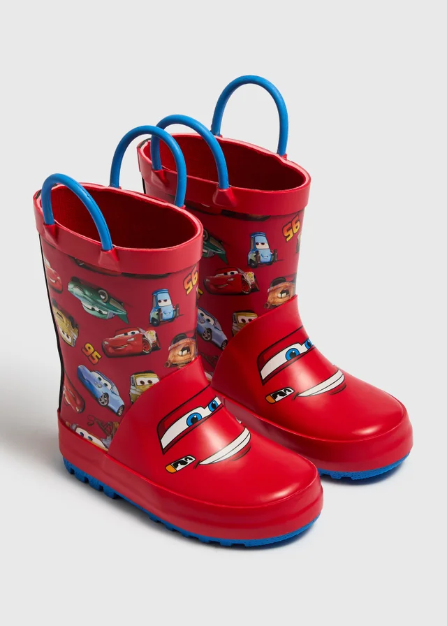 Disney Cars Red Wellies (Younger 4-12)