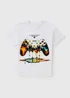 Boys White Drip Game Control T-Shirt (7-15yrs) - 7 Yrs Image 1