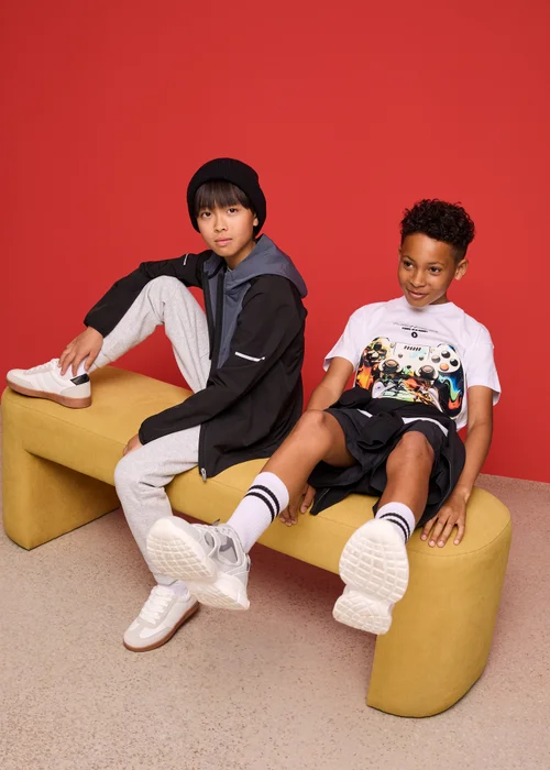 Boys White Drip Game Control T-Shirt (7-15yrs) - 15 Yrs Image 3