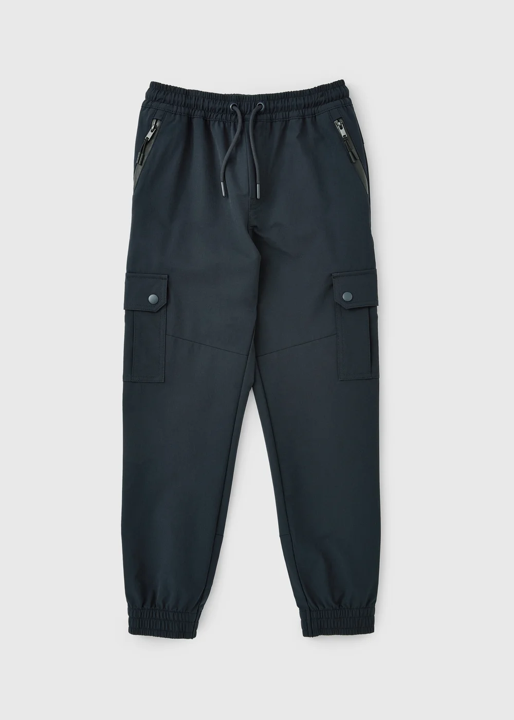 Boys Navy Woven Cargo Pants (1-8 Yrs) - 1-1.5 Yrs Image 1