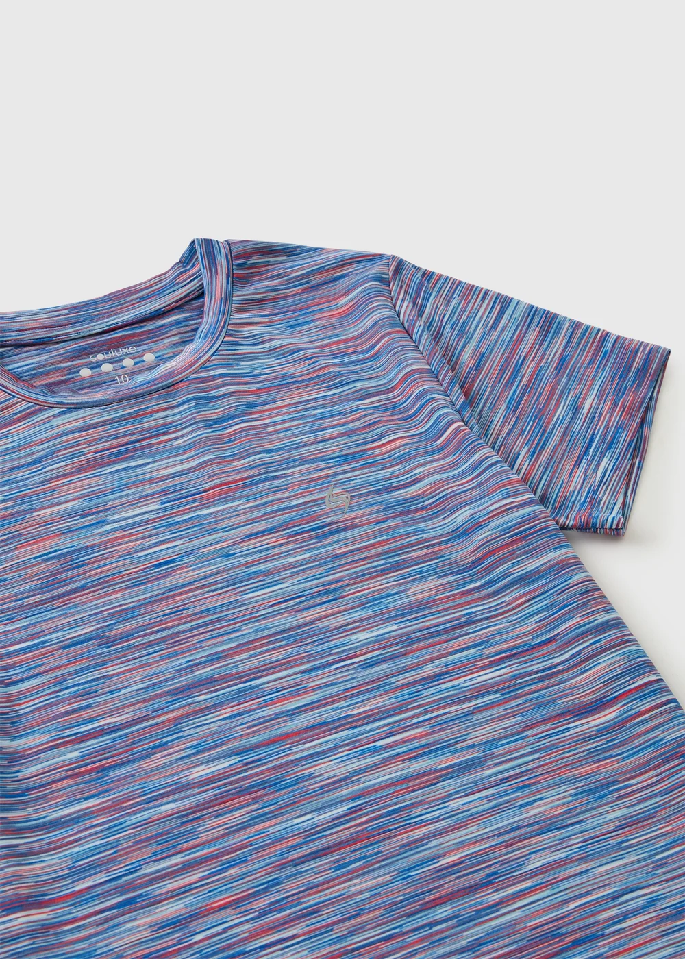 Souluxe Boys Multicolour Space Dye T-Shirt (7-15yrs) - 10 Yrs Image 2