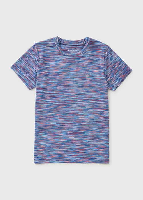 Souluxe Boys Multicolour Space Dye T-Shirt (7-15yrs) - 10 Yrs Image 1