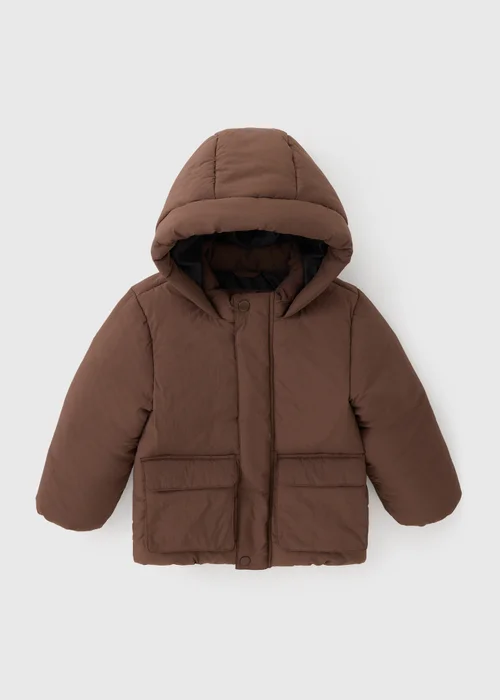 Boys Brown Duffel Coat (1-8yrs) - 2-3 Yrs Image 1
