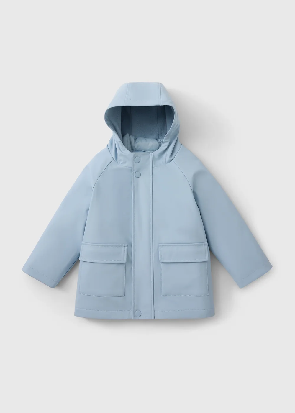 Boys Light Blue 3 in 1 Rubberised Raincoat (1-8yrs) - 2-3 Yrs Image 1