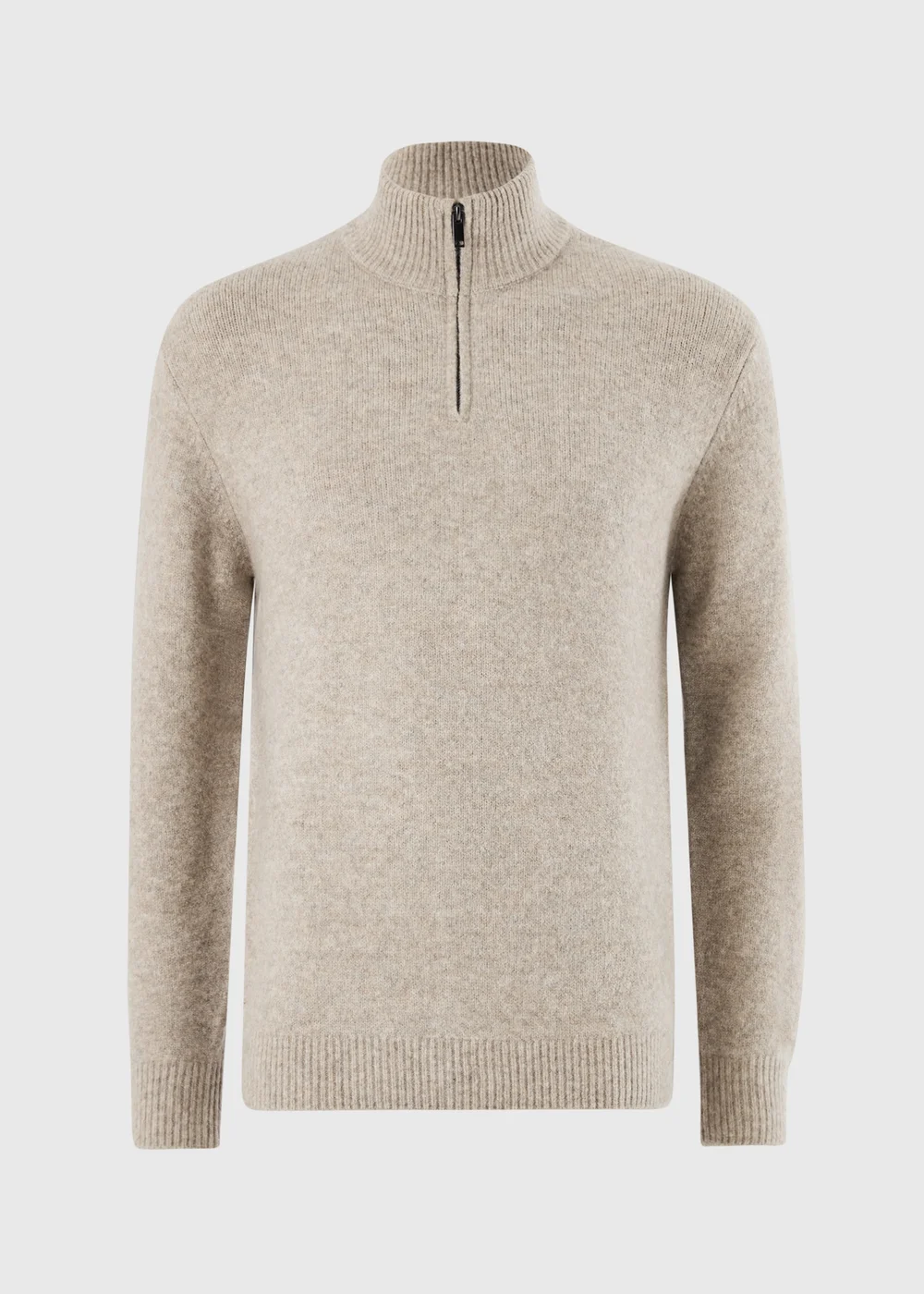 Stone Cosy 1/4 Zip Jumper - S Image 4