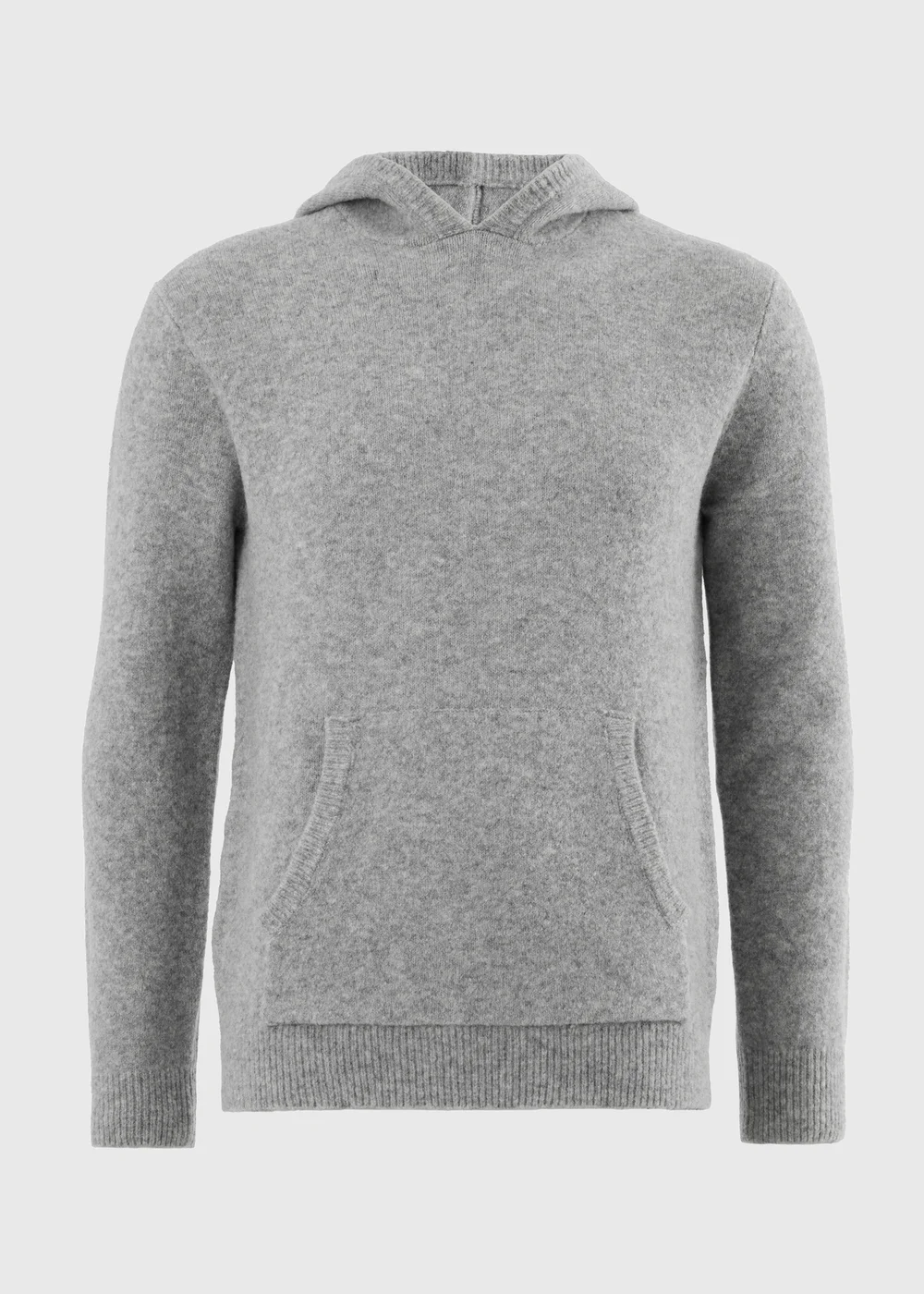 Grey Cosy Pull Over Hoodie - M Image 4