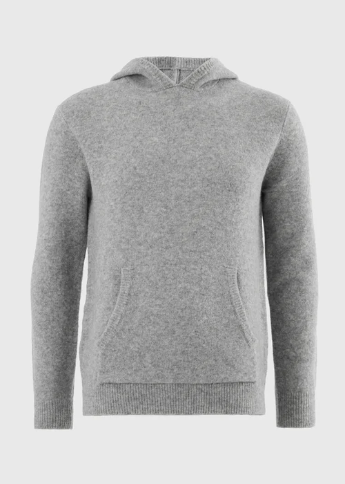 Grey Cosy Pull Over Hoodie - M Image 4