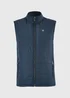 Lincoln Navy Quilted Smart Gilet - S Image 1