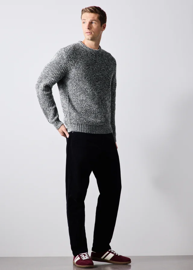 Lincoln Grey Knitted Jumper