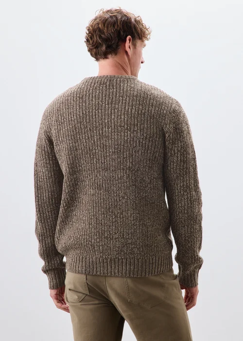Lincoln Brown Crew Neck Jumper - S Image 2