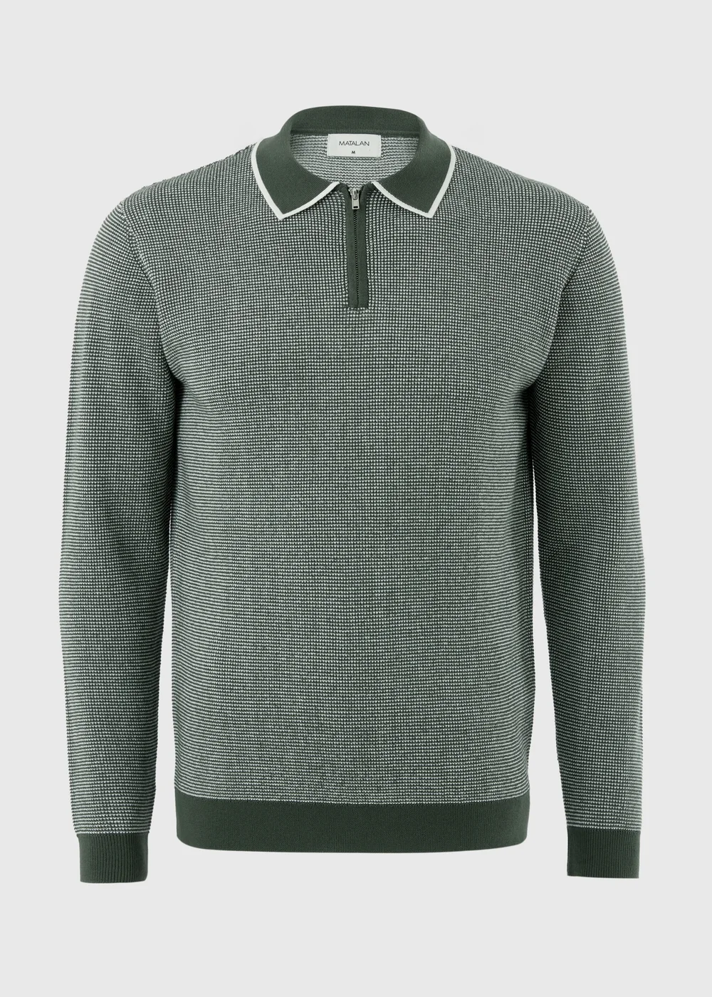Khaki Smart Birdseye Polo Shirt - S Image 4