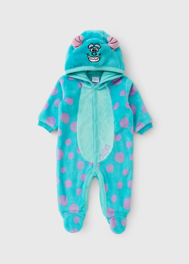 Disney Monsters Inc. Baby Blue Sulley Pramsuit (0-18mths)