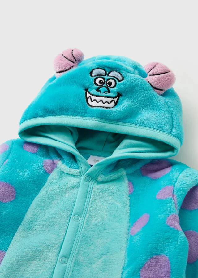Disney Monsters Inc. Baby Blue Sulley Pramsuit (0-18mths)
