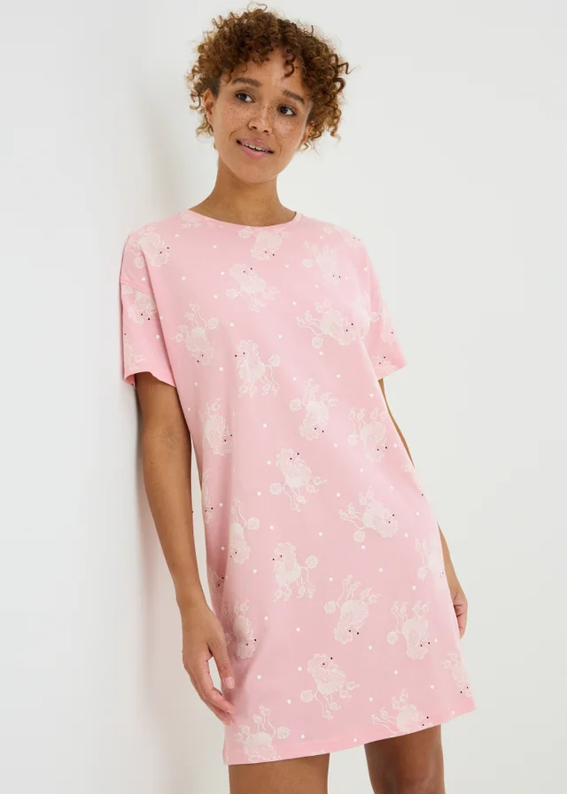 Pink Poodle Nightie