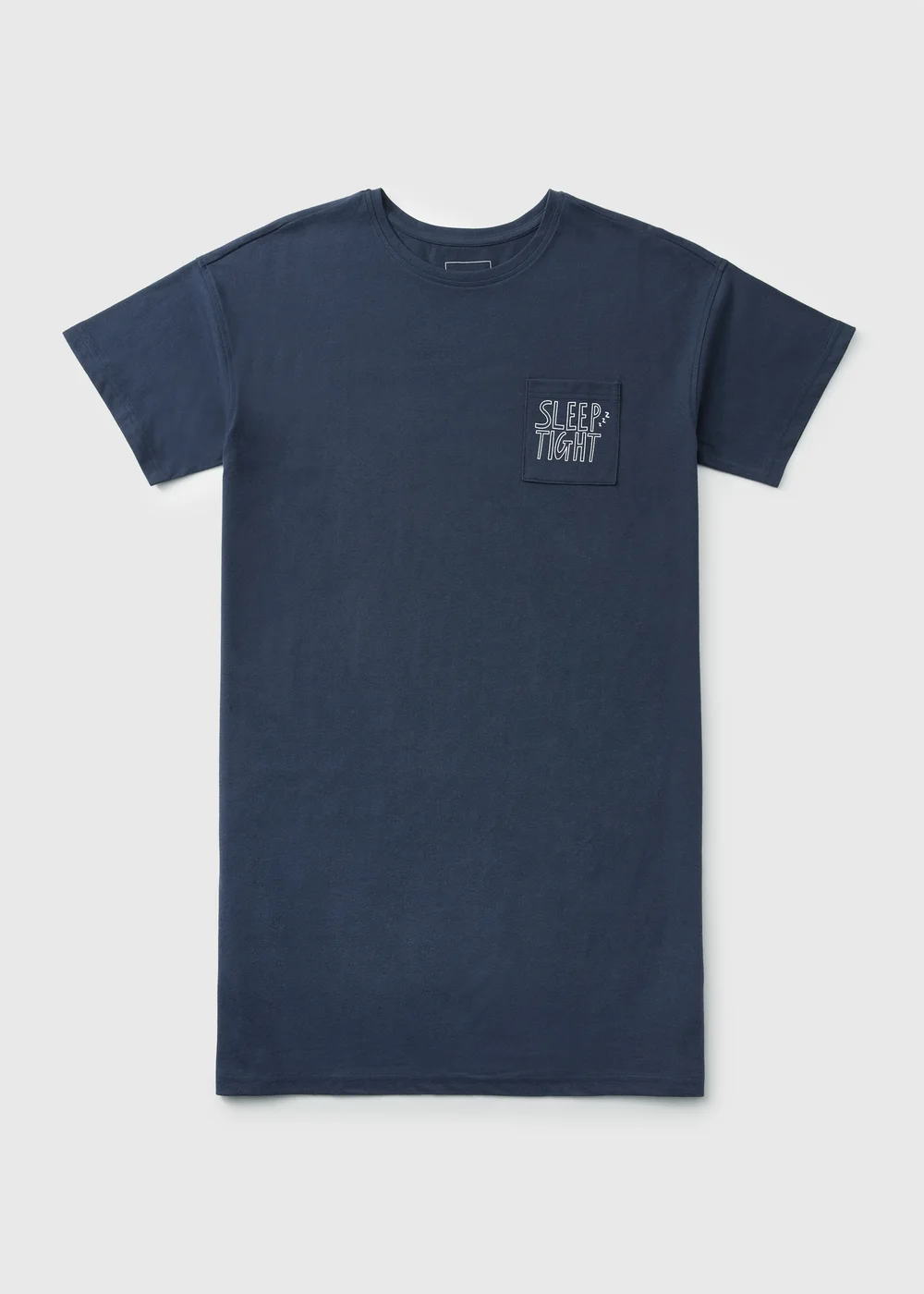 Navy Sleep Tight Slogan Nightie - XS Image 2