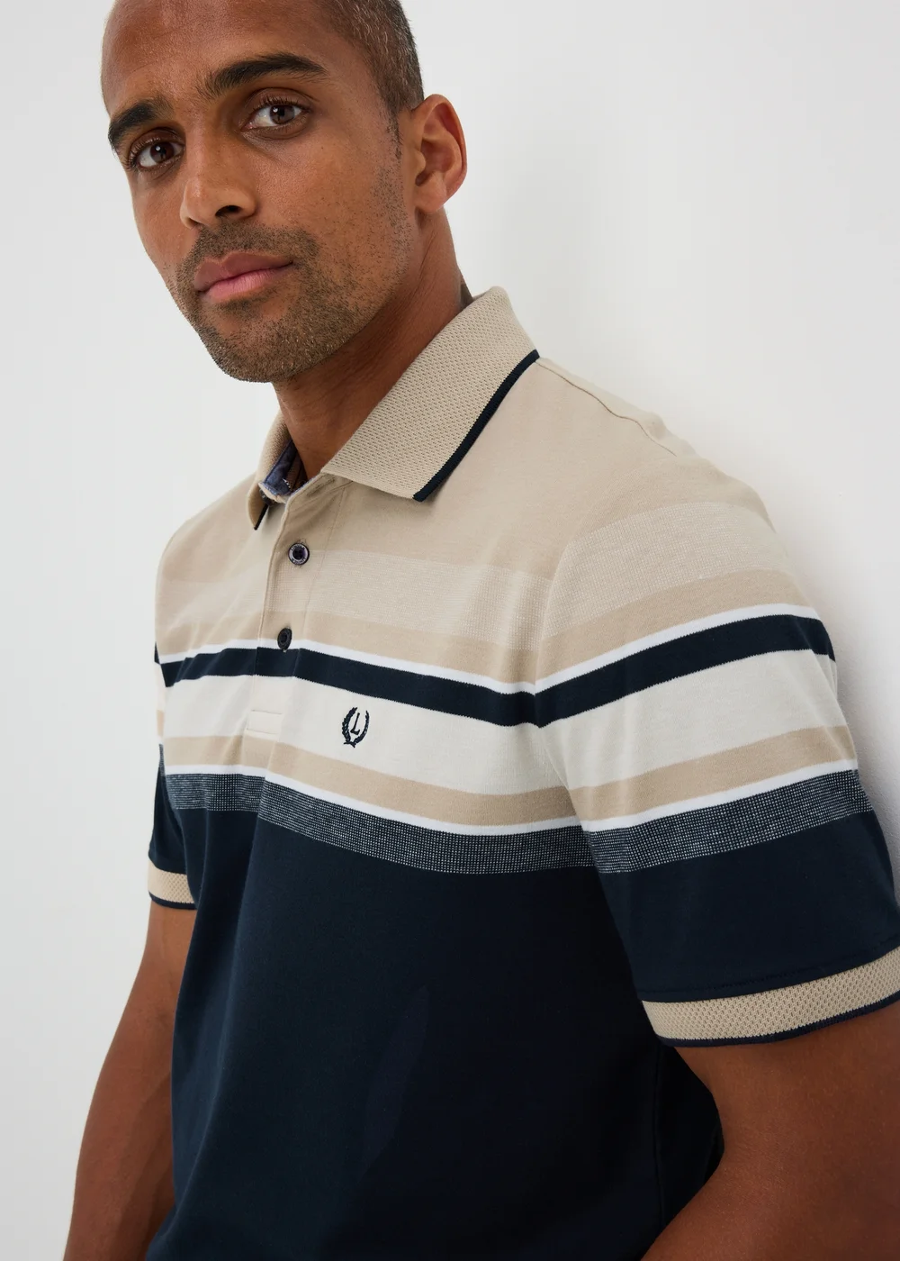 Lincoln Stone Block Polo Shirt - S Image 3