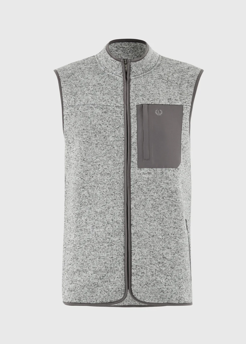 Lincoln Grey Fleece Gilet - S Image 4