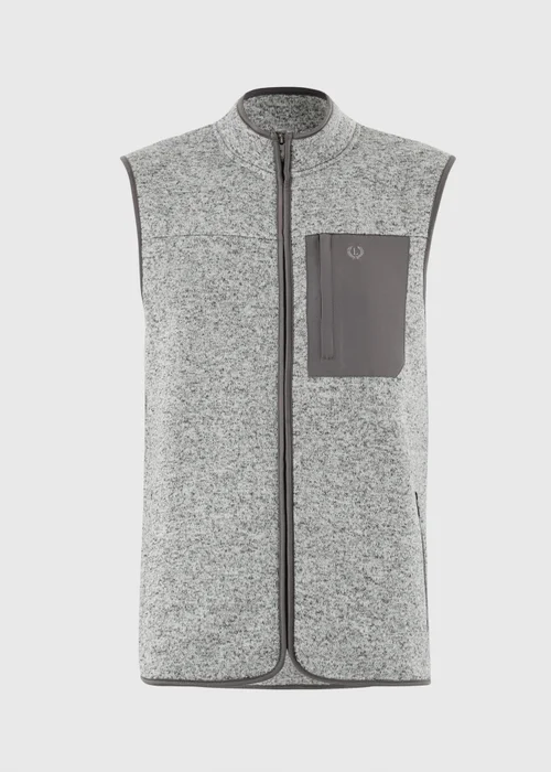Lincoln Grey Fleece Gilet - S Image 4