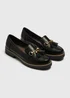 Soleflex Black Tassel Loafers - 4 Image 1