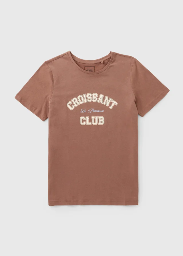 Brown Coffee Club Pyjama Top