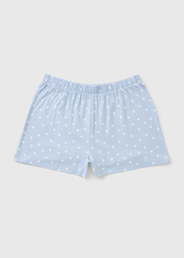 Blue Star Pyjama Shorts