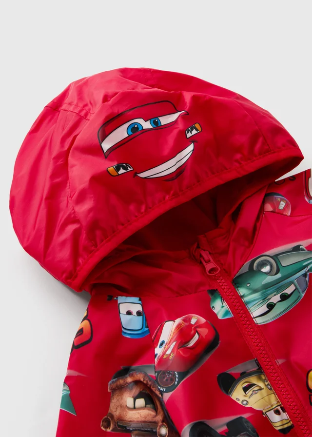 Disney Cars Kids Red Lightning McQueen Puddlesuit (1-7yrs)
