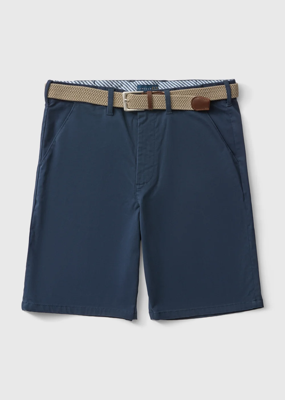 Lincoln Navy Chino Shorts - 32 Image 1