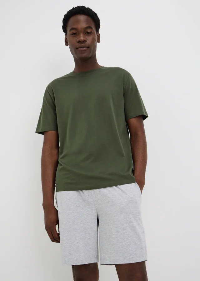 Khaki Short Pyjama Set